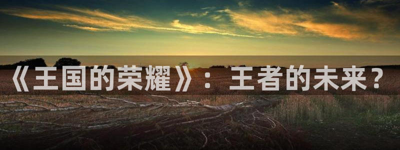 omofun动漫app下载最新版：《王国的荣耀》：王者的未来？